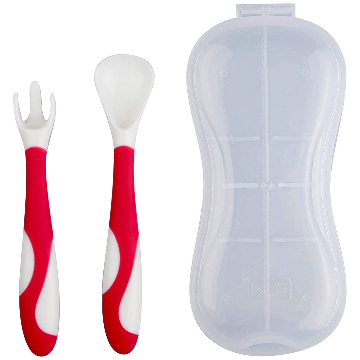 Baboo Basix - KUB Training Spoon & Fork Set (6541103595554)