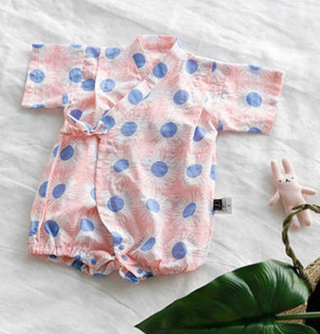 BORNY Korea - Cotton and Rayon Tie-Side Onesies (6794260217890)