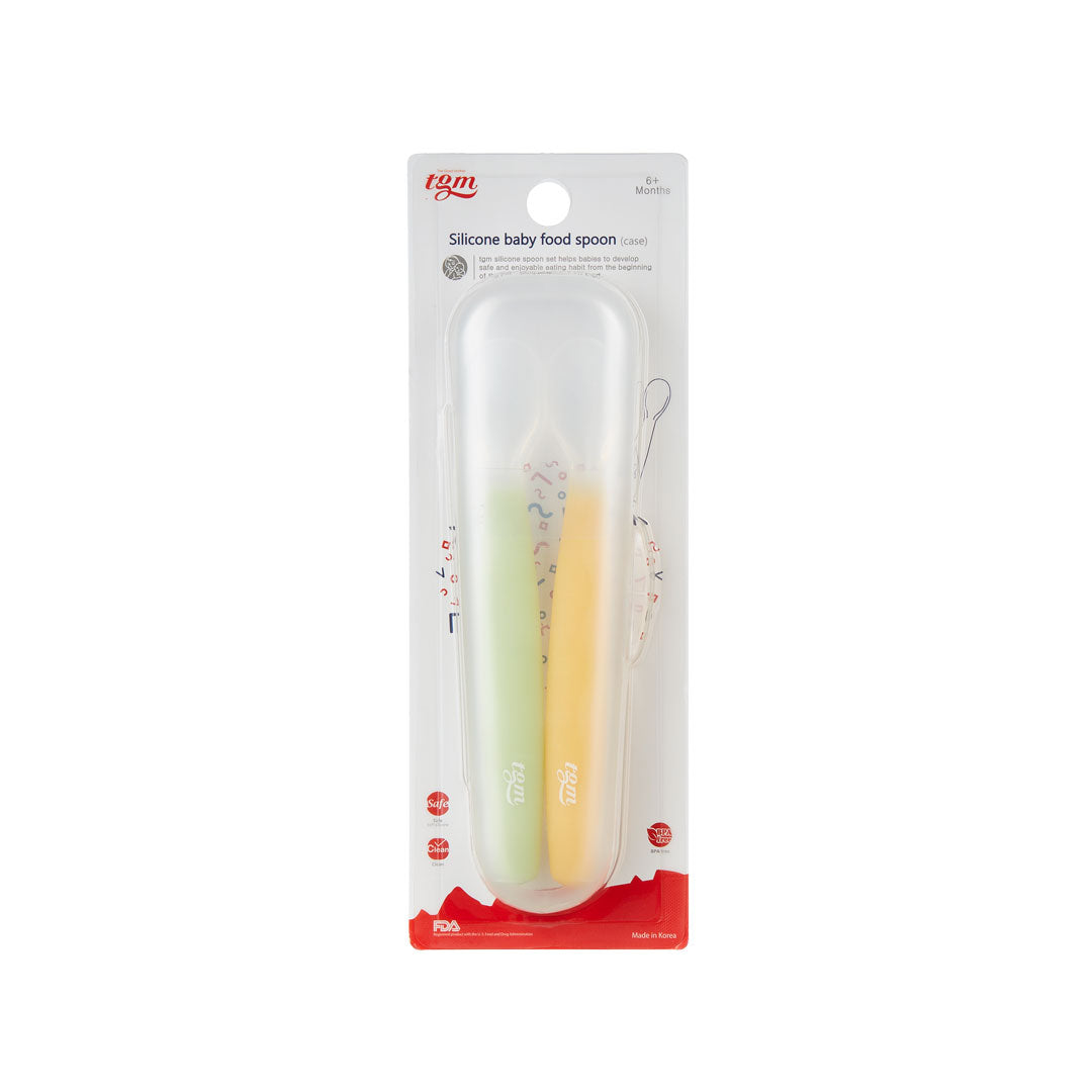 TGM - Silicone Baby Food Spoon Step 2 (Pack of 2) (7056484040738)