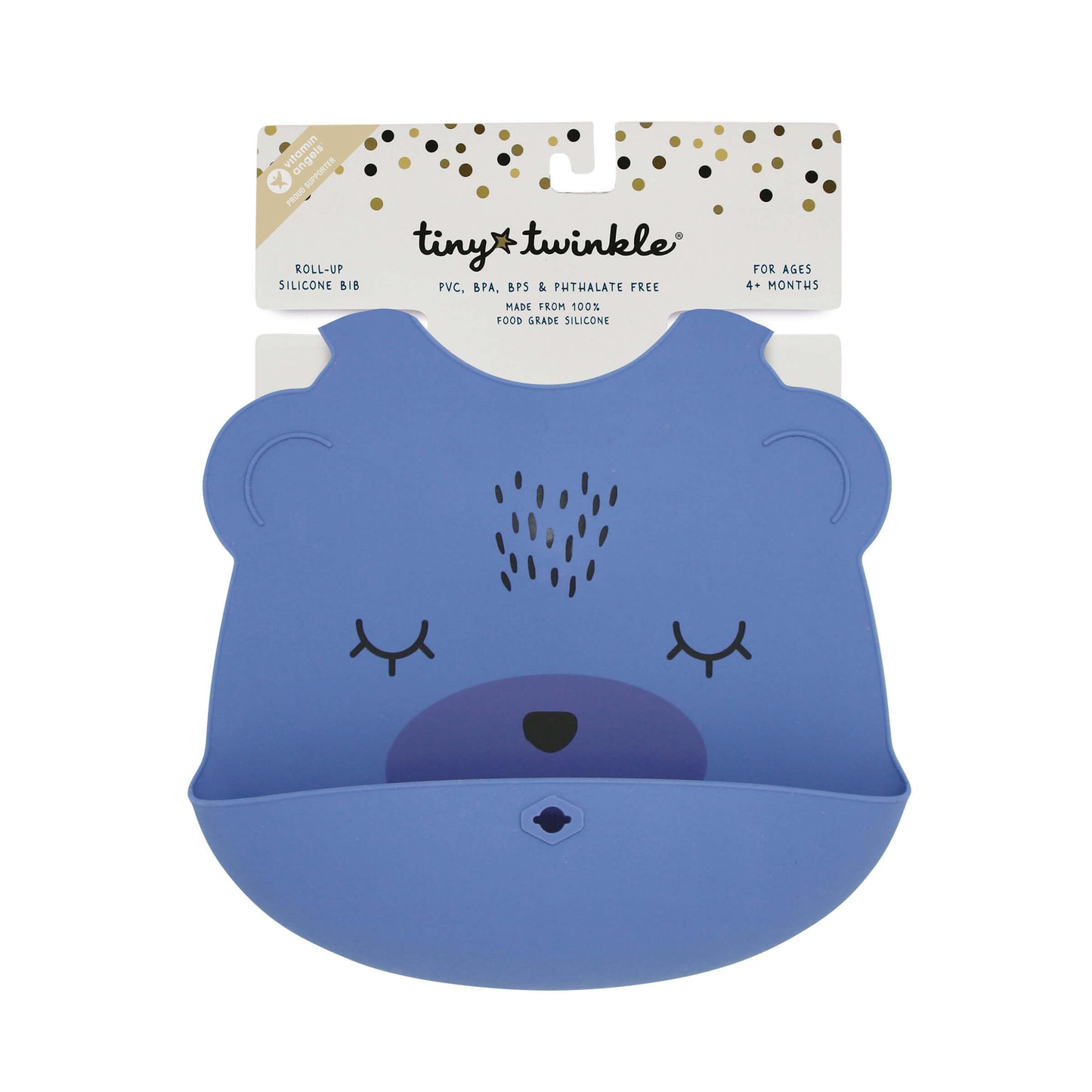 Tiny Twinkle - Silicone Roll-up Bib (4848314351650)