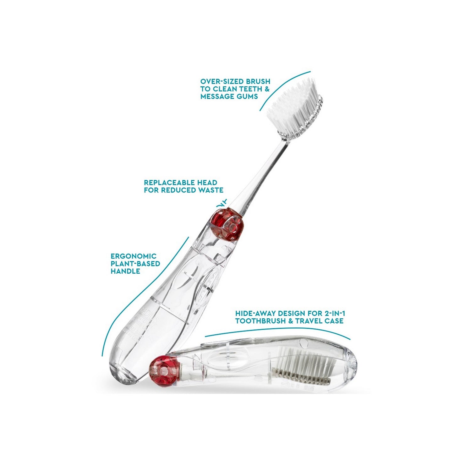 Radius - TOUR Travel Brush Soft (6937569132578)