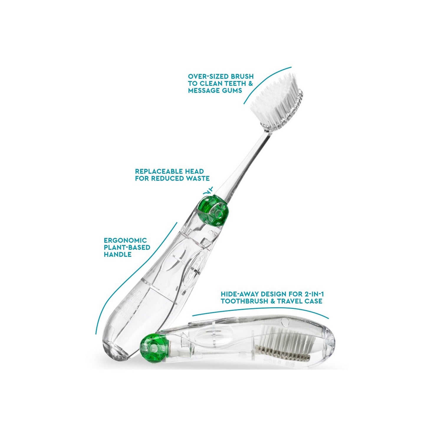 Radius - TOUR Travel Brush Soft (6937569132578)