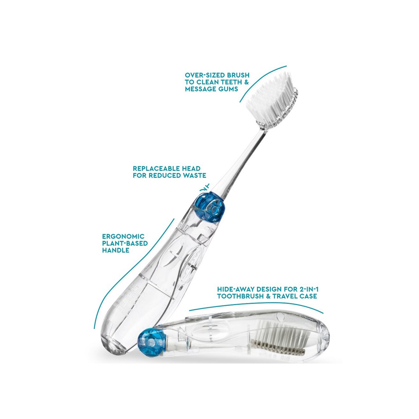 Radius - TOUR Travel Brush Soft (6937569132578)