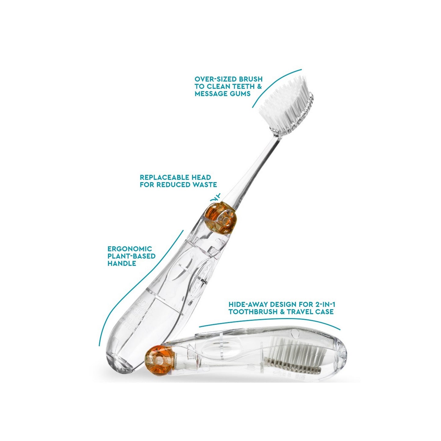 Radius - TOUR Travel Brush Soft (6937569132578)
