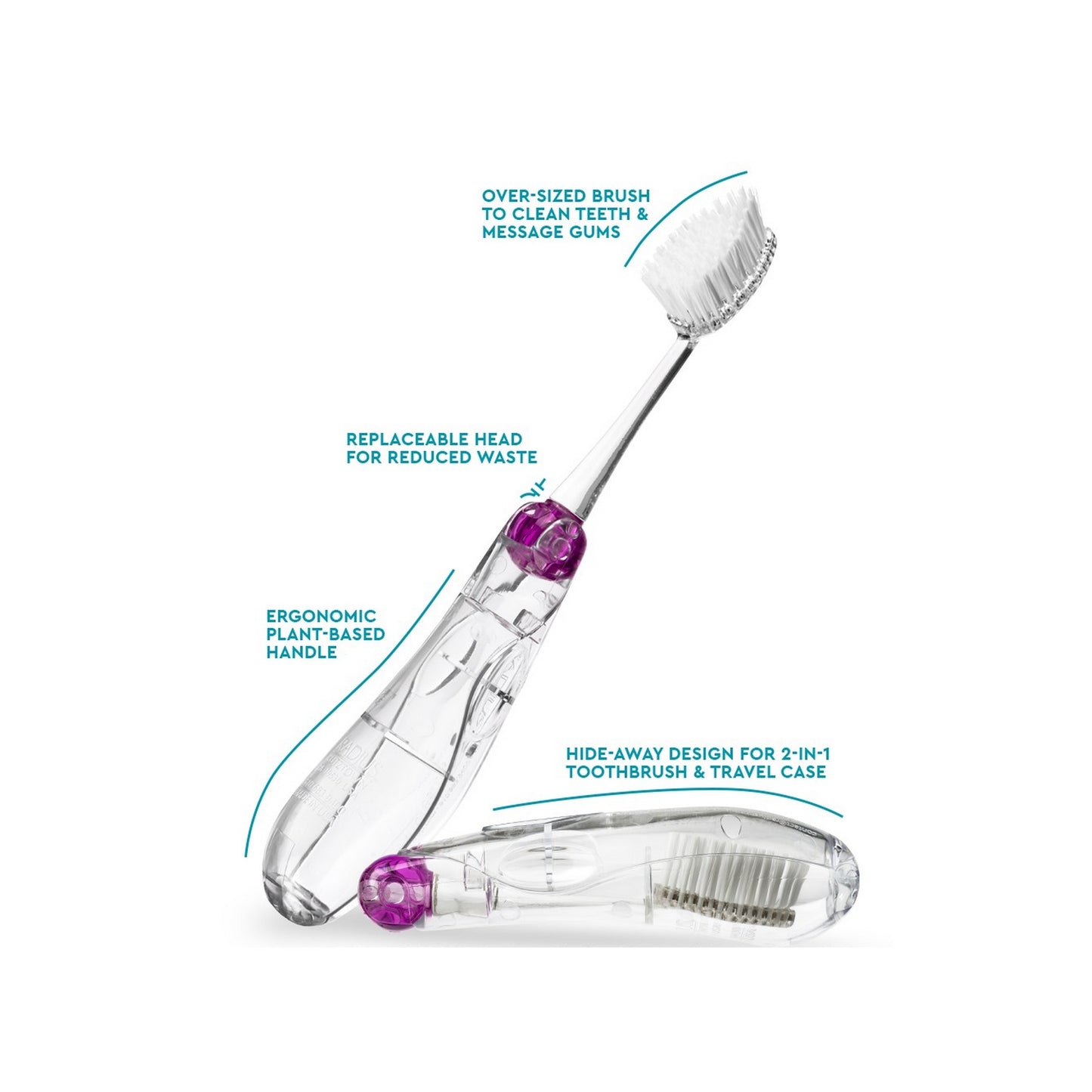 Radius - TOUR Travel Brush Soft (6937569132578)