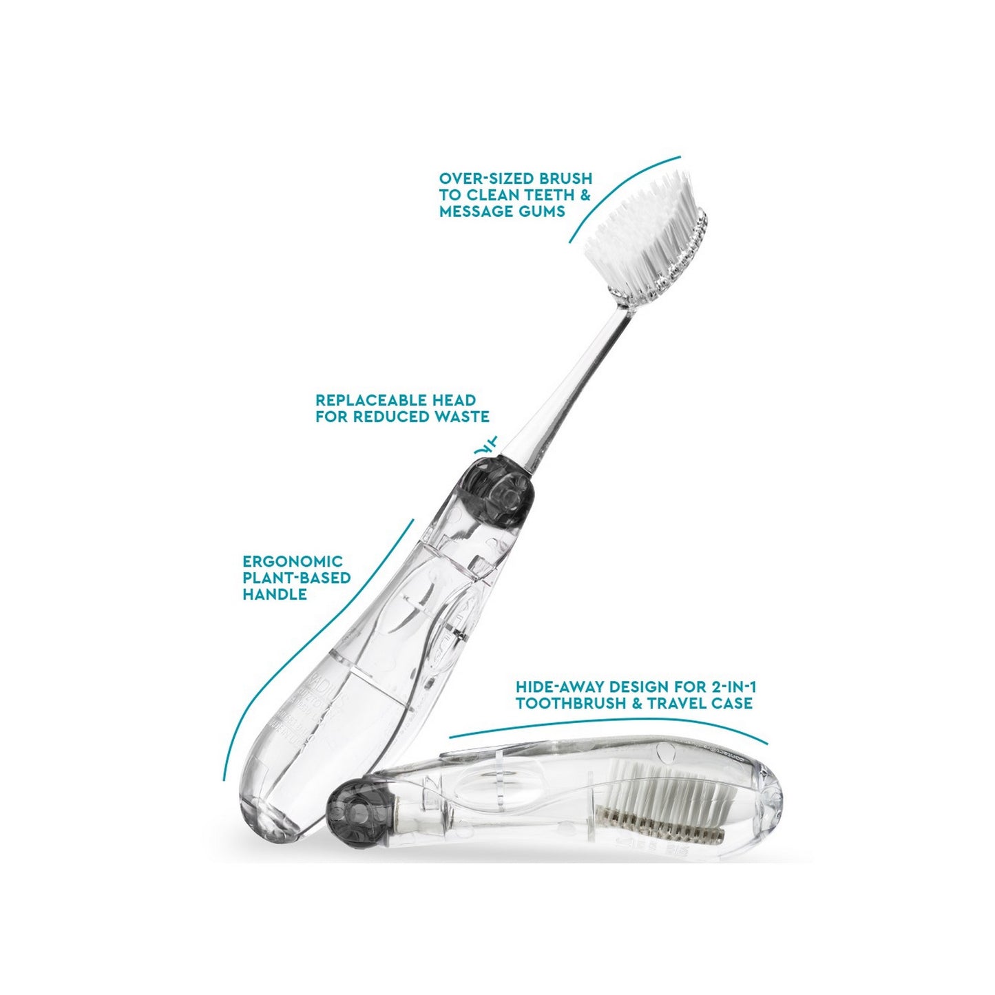 Radius - TOUR Travel Brush Soft (6937569132578)