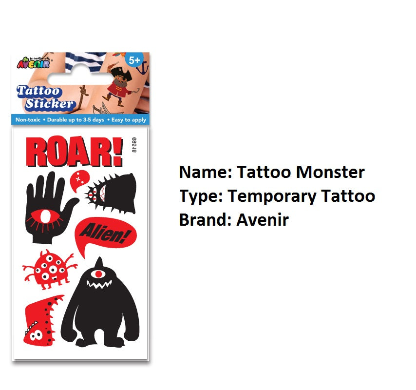 Clean Beauty Society - Avenir Temporary Tattoo (4532354318370)
