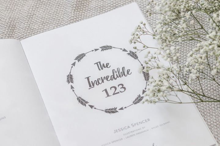 Clean Beauty Society - Adored Illustrations The Incredible 123 Book (4838411436066)