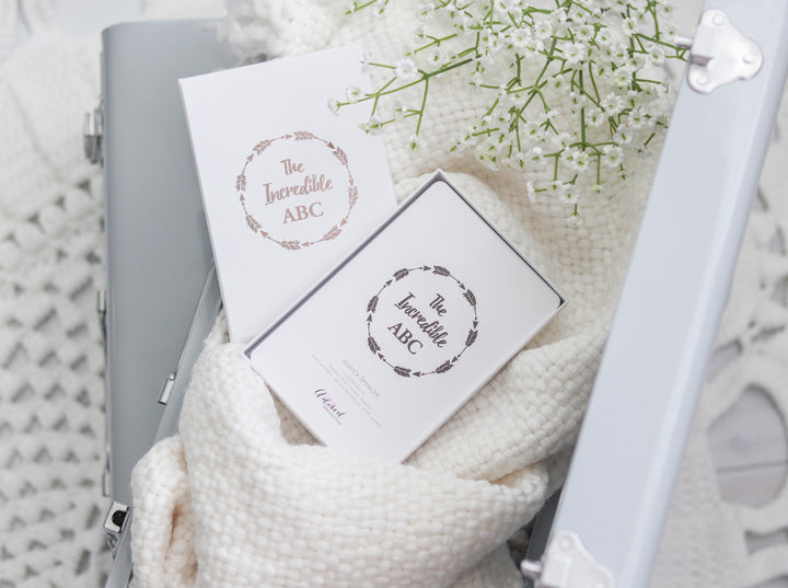 Clean Beauty Society - Adored Illustrations The Incredible ABC Flash Cards (4838411501602)