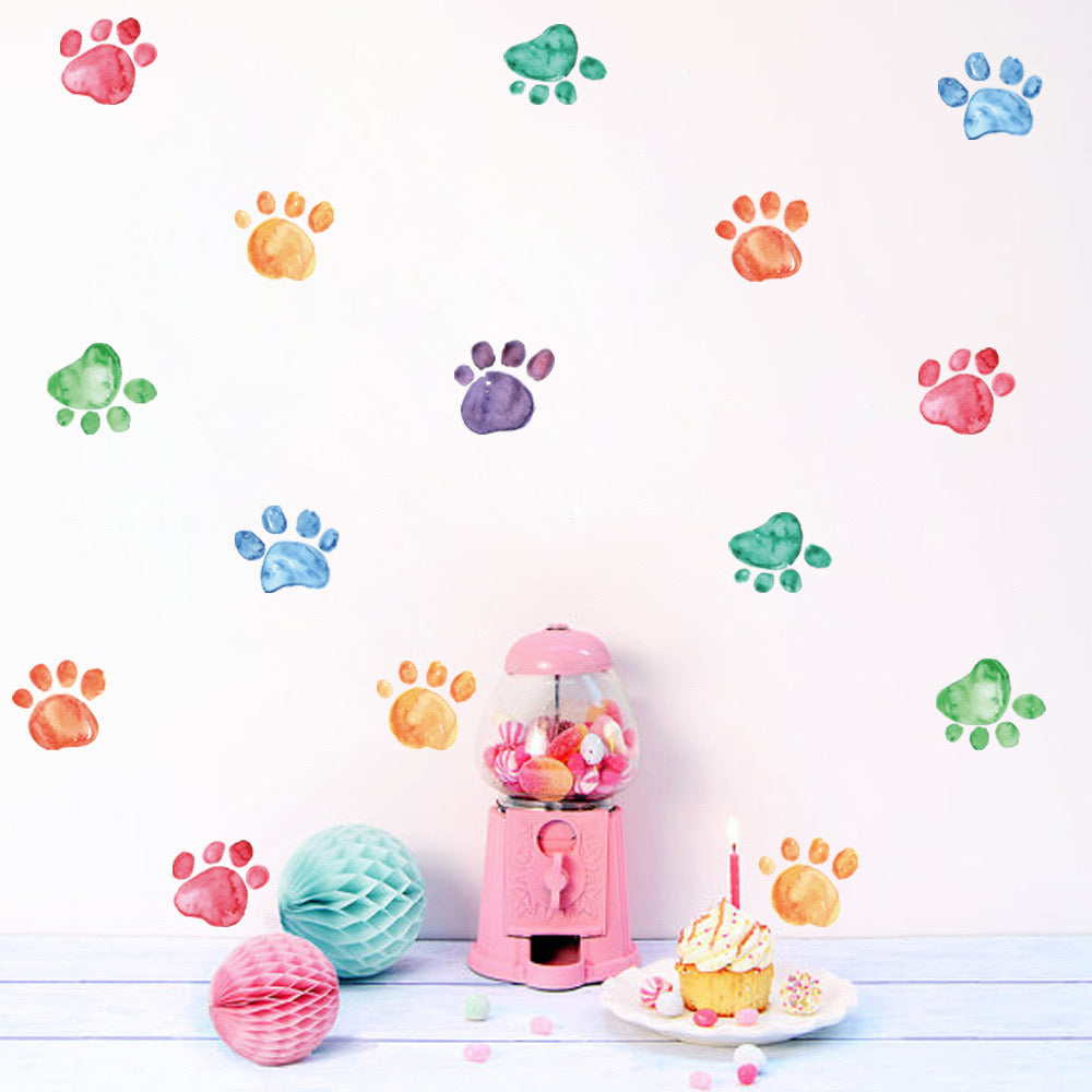 Baboo Basix - The Prints and the Paw-per Peel and Stick DIY Wall Decals (6541103104034)