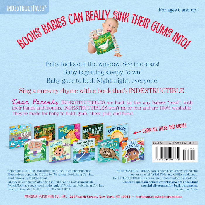 Indestructibles - Chew-proof Rip-proof Nontoxic 100% Washable Books (7072240238626)