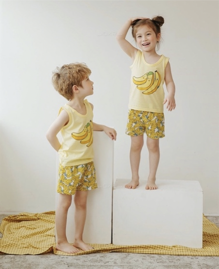Oh, Holiday! PH - Unisex Banana Pajama Set by PUCCO (4616293711906)