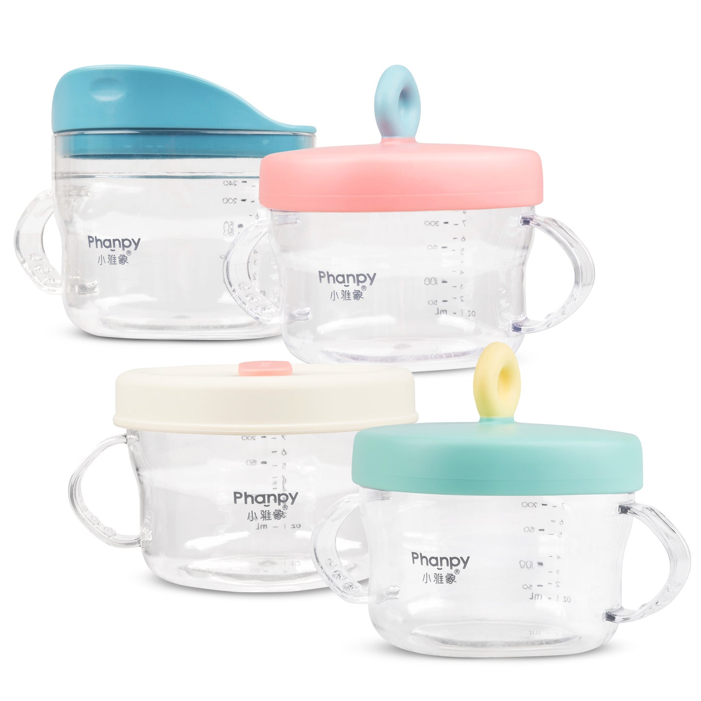 Baboo Basix - Phanpy Sip and Snack Cups Set (6551359324194)