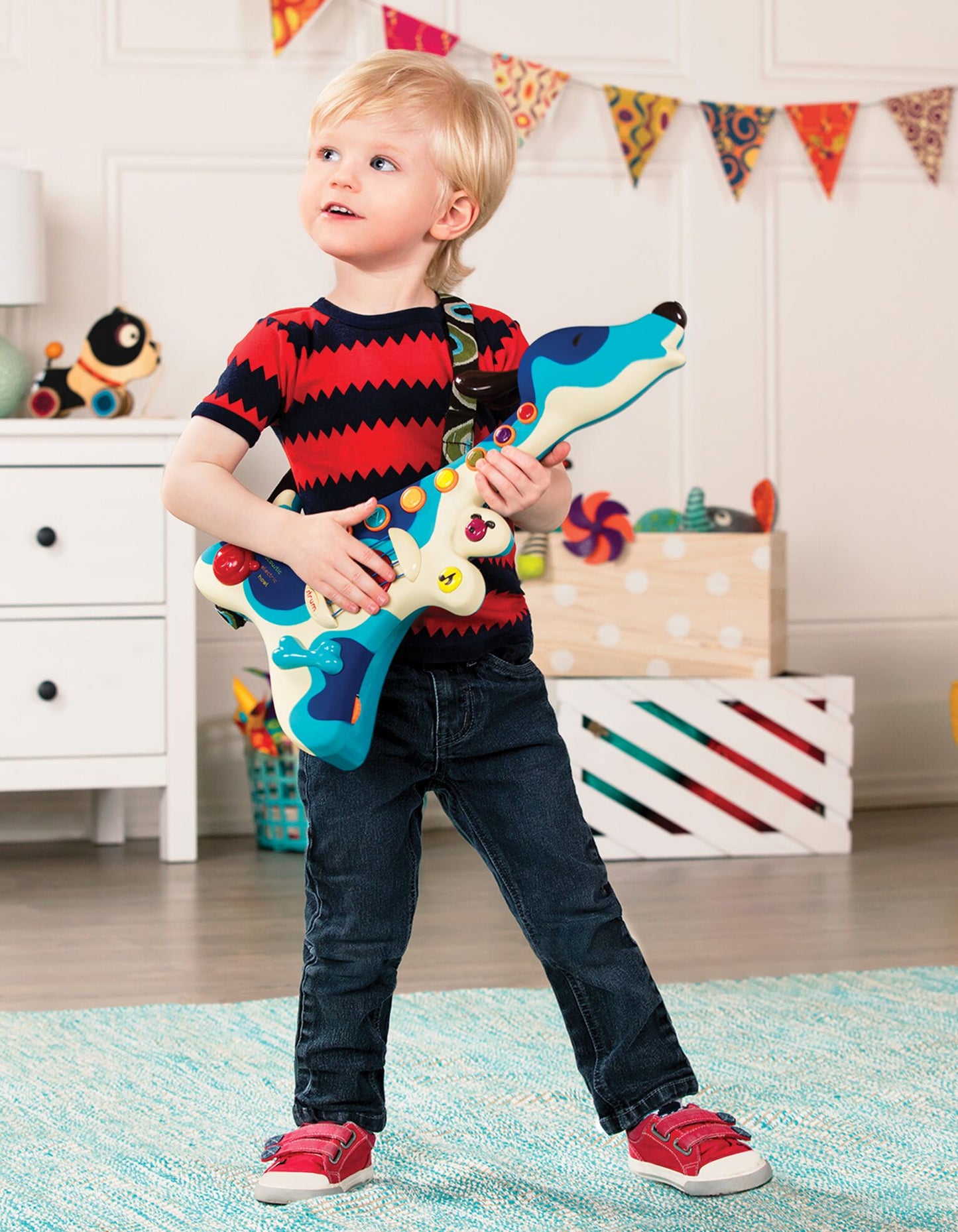 B. Toys - Woofer Hound Dog Guitar (4539054882850)