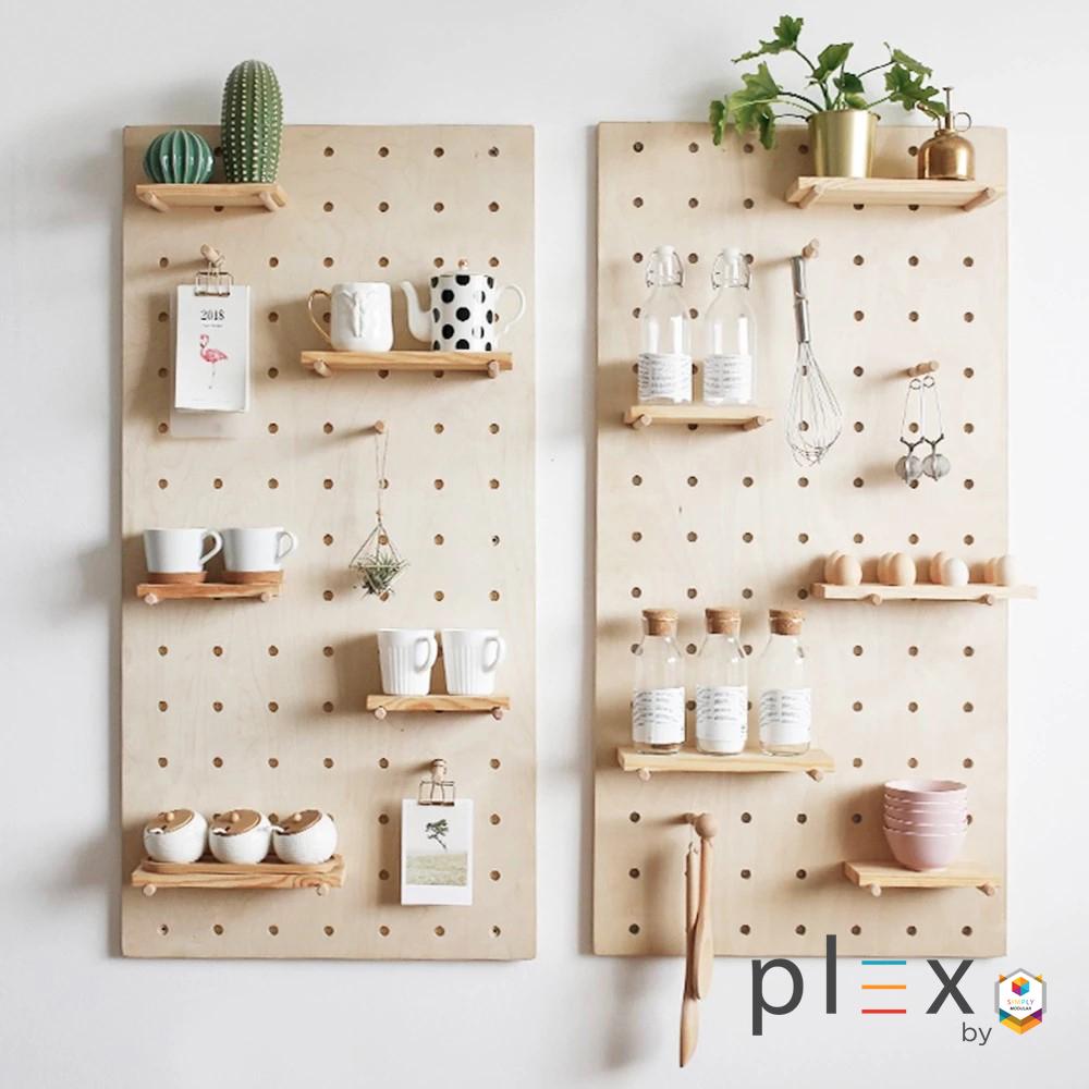 Simply Modular - Plex Pegboard Wooden Peg (6544506290210)