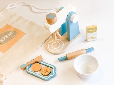 Kärvd MNL - Wooden Stand Mixer Play Set (4820458438690)