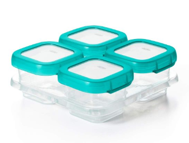 OXO Tot - Baby Blocks Freezer Storage Containers 4 oz (4508681535522)
