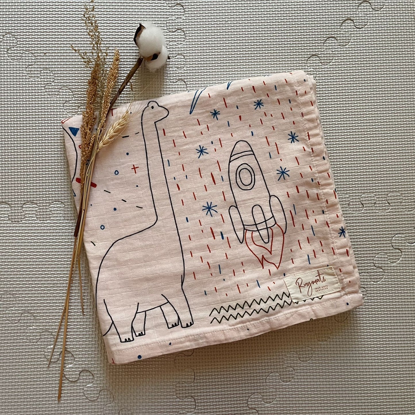 Rugmats - Bambam Swaddle (7087229861922)