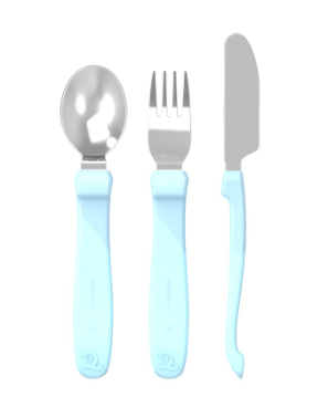 Twistshake - Learn Cutlery Stainless Steel (4528970432546)