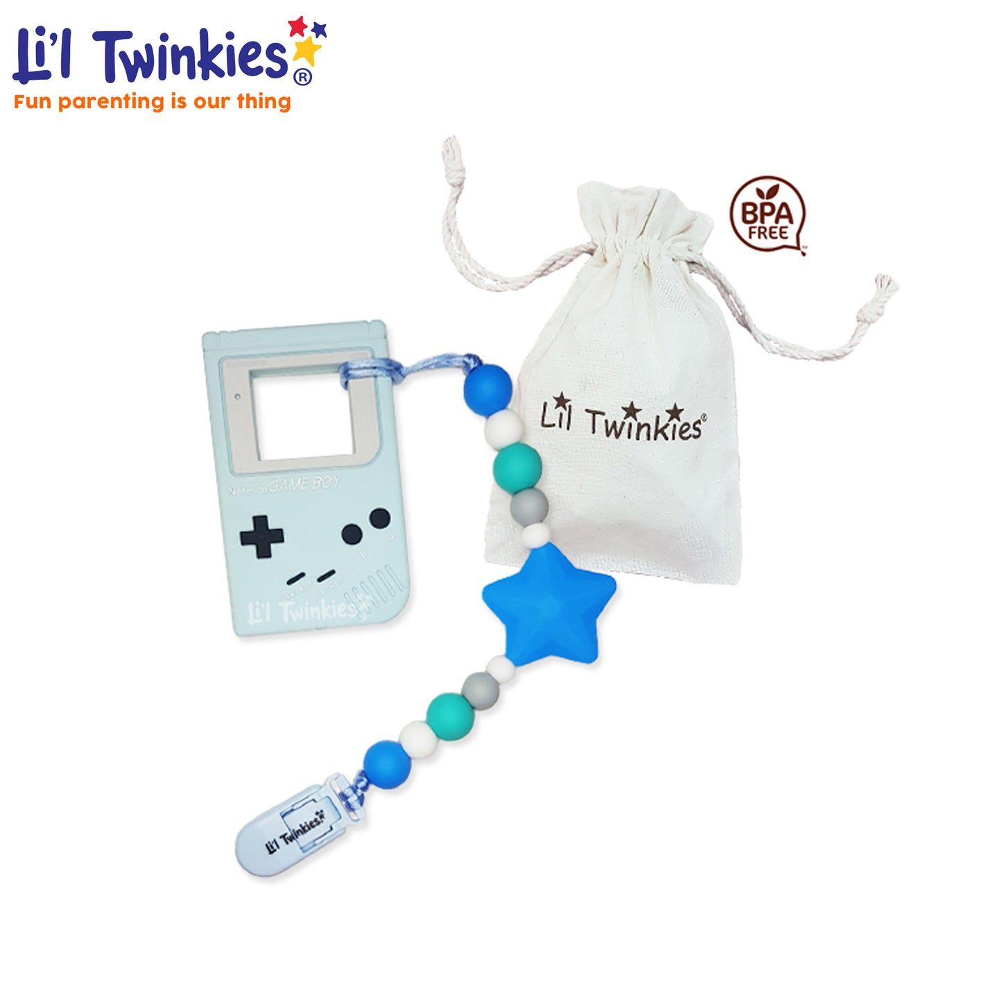Li'l Twinkies - Teether w/ Clip-On (4563412615202)