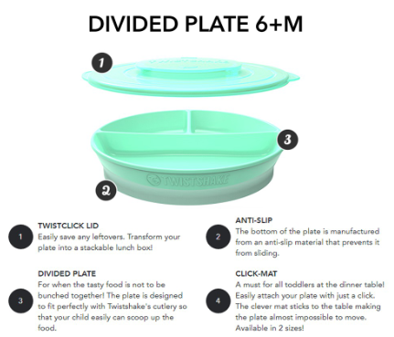 Twistshake - Divided Plate (4528942055458)