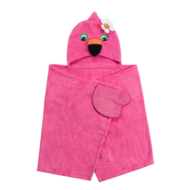 Zoocchini - Toddler-Kids Hodded Towel (4564278149154)