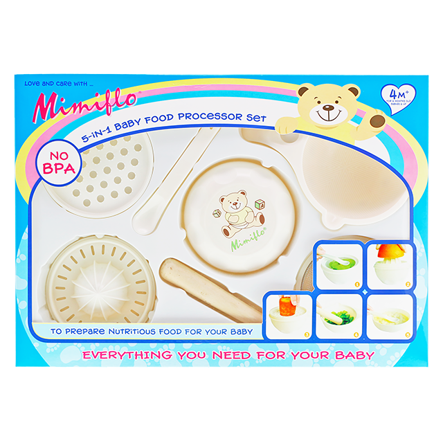 Mimiflo® - 5-in-1 Baby Food Processor Set (4550193512482)