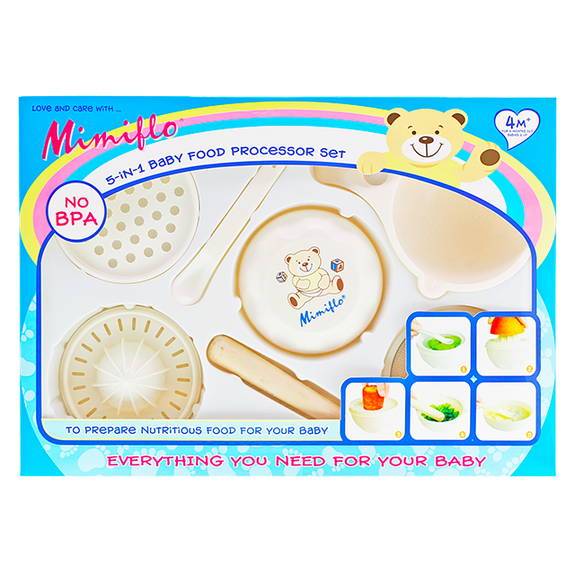 Mimiflo® - 5-in-1 Baby Food Processor Set (4550193512482)