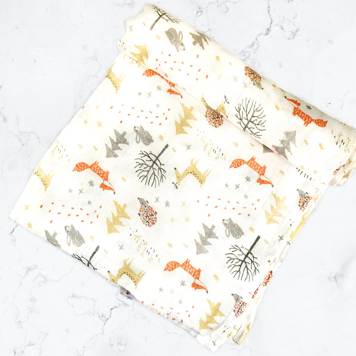 Cay and Jae - Bamboo Muslin Swaddle Blanket (4601620168738)