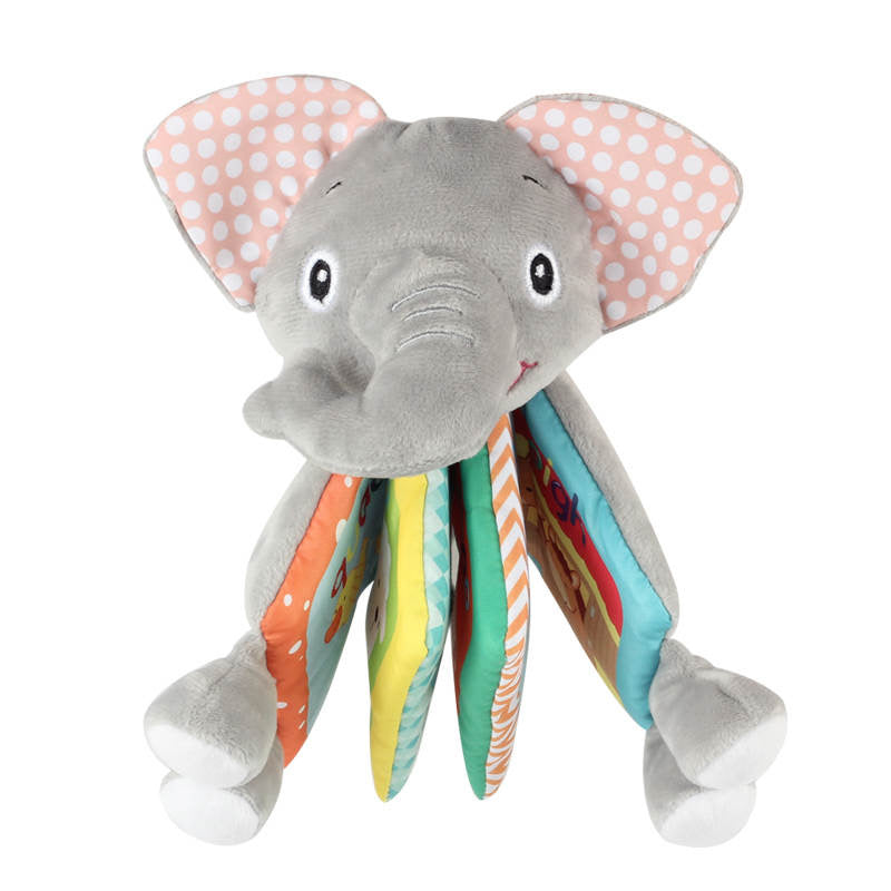 Infantway - Huggabooks Plush Toy Cloth Book (6801764122658)