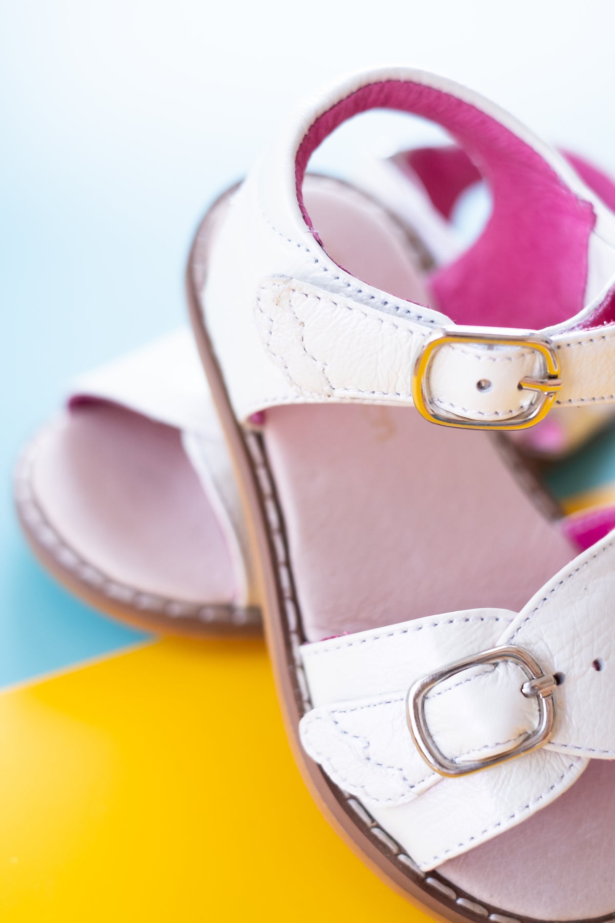 isla+aiden - Cassie | Winged Sandals | Pearl (6973256368162)