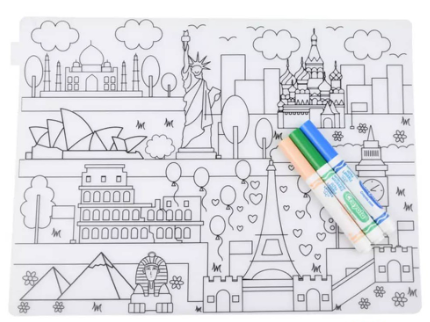 Mama Nest - Coloring Mats (4562037899298)