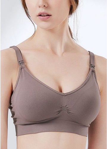 Mamaway - Ultralight Antibacterial Seamless Nursing Bra (Meryl Skinlife) (6877221322786)