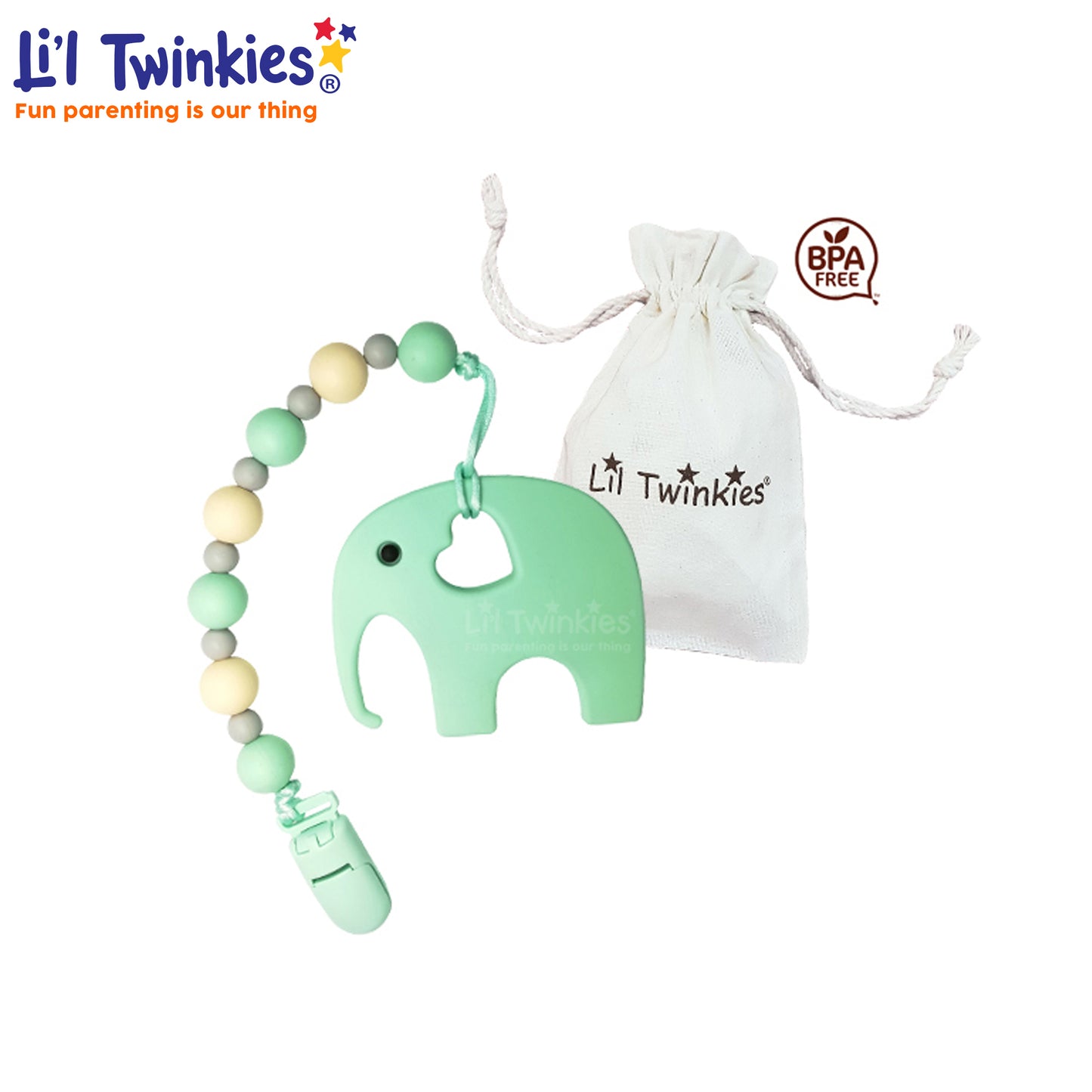 Li'l Twinkies - Teether w/ Clip-On (4563412615202)