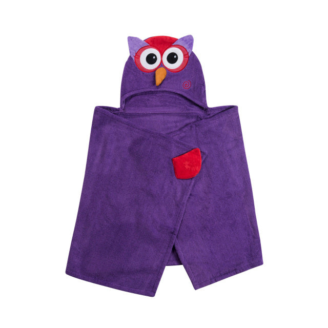 Zoocchini - Toddler-Kids Hodded Towel (4564278149154)