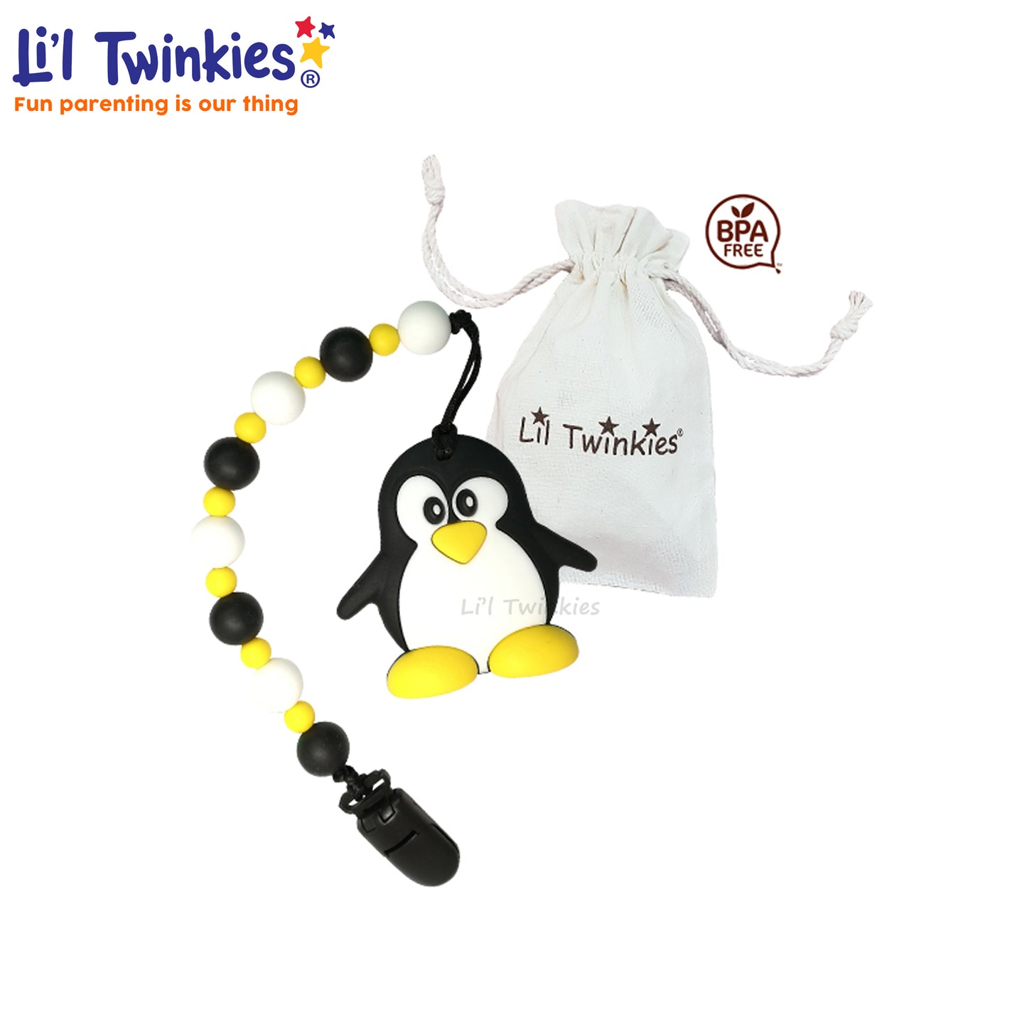 Li'l Twinkies - Teether w/ Clip-On (4563412615202)