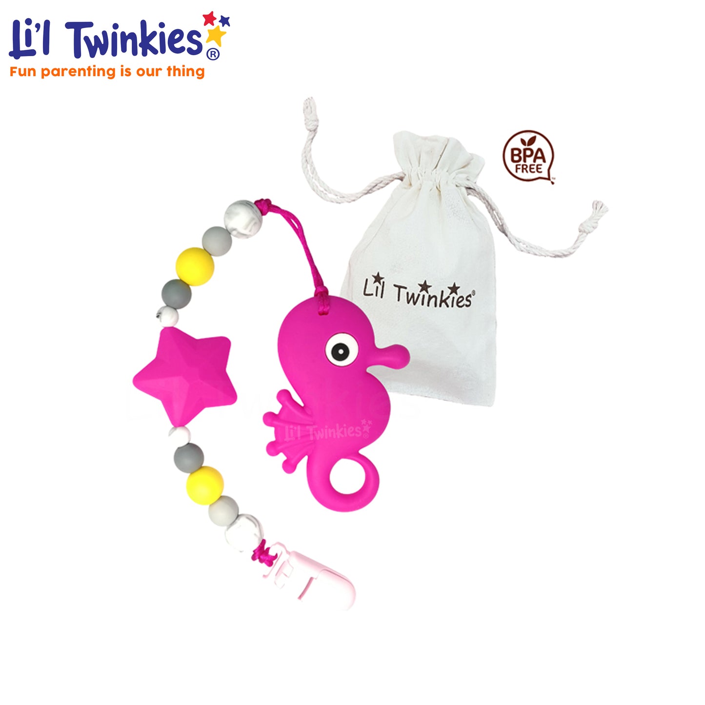 Li'l Twinkies - Teether w/ Clip-On (4563412615202)