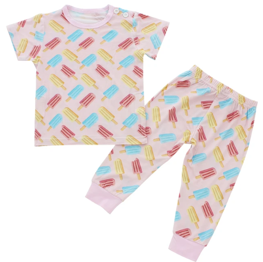 Bamberry - Short Sleeves Bamboo Pajama Set (4560855597090)