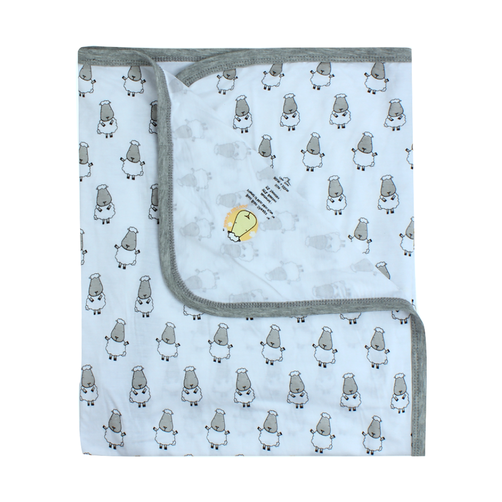 Baa Baa Sheepz - Single Layer Baby Blanket (4544382435362)