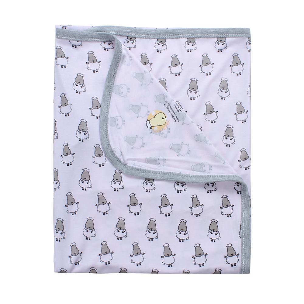 Baa Baa Sheepz - Single Layer Baby Blanket (4544382435362)