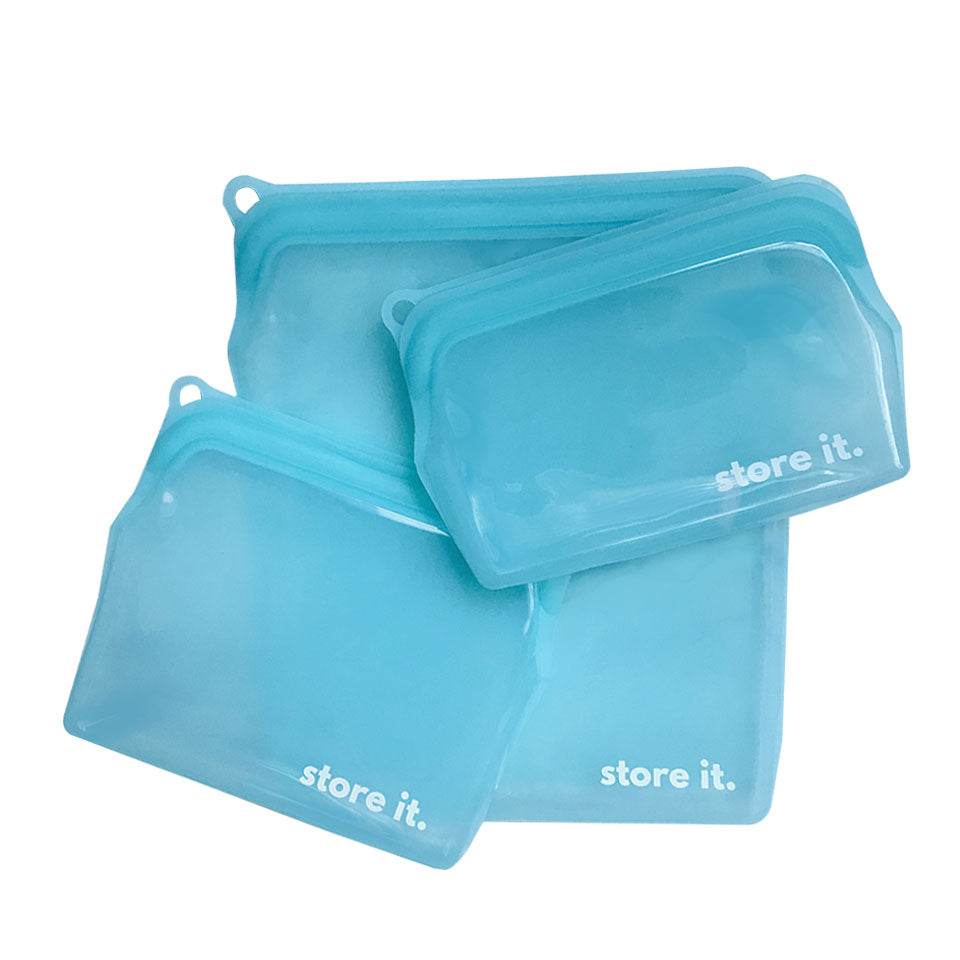 Store It - Platinum Silicone Reusable Storage Bag (4828199682082)