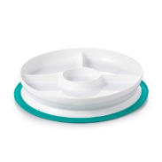 OXO Tot - Stick And Stay Suction Divided Plate (4561228103714)