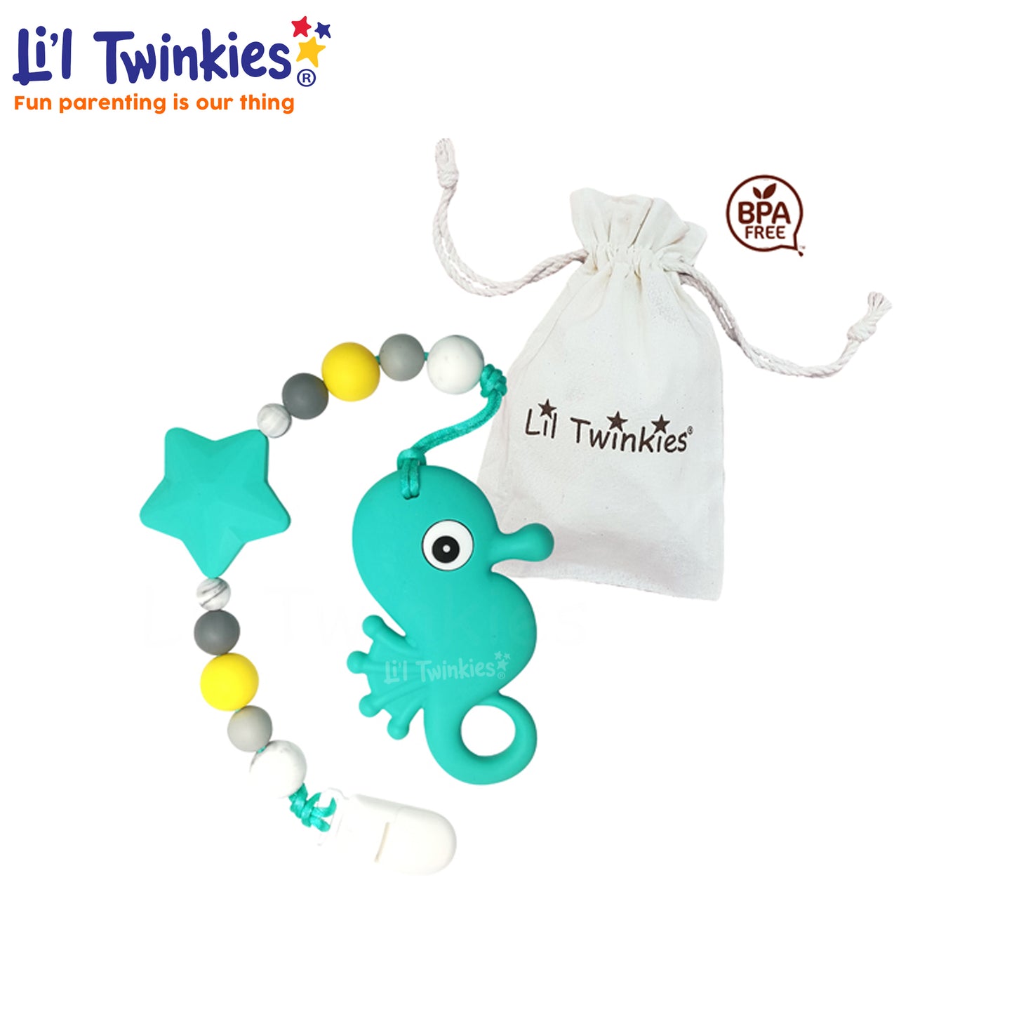 Li'l Twinkies - Teether w/ Clip-On (4563412615202)