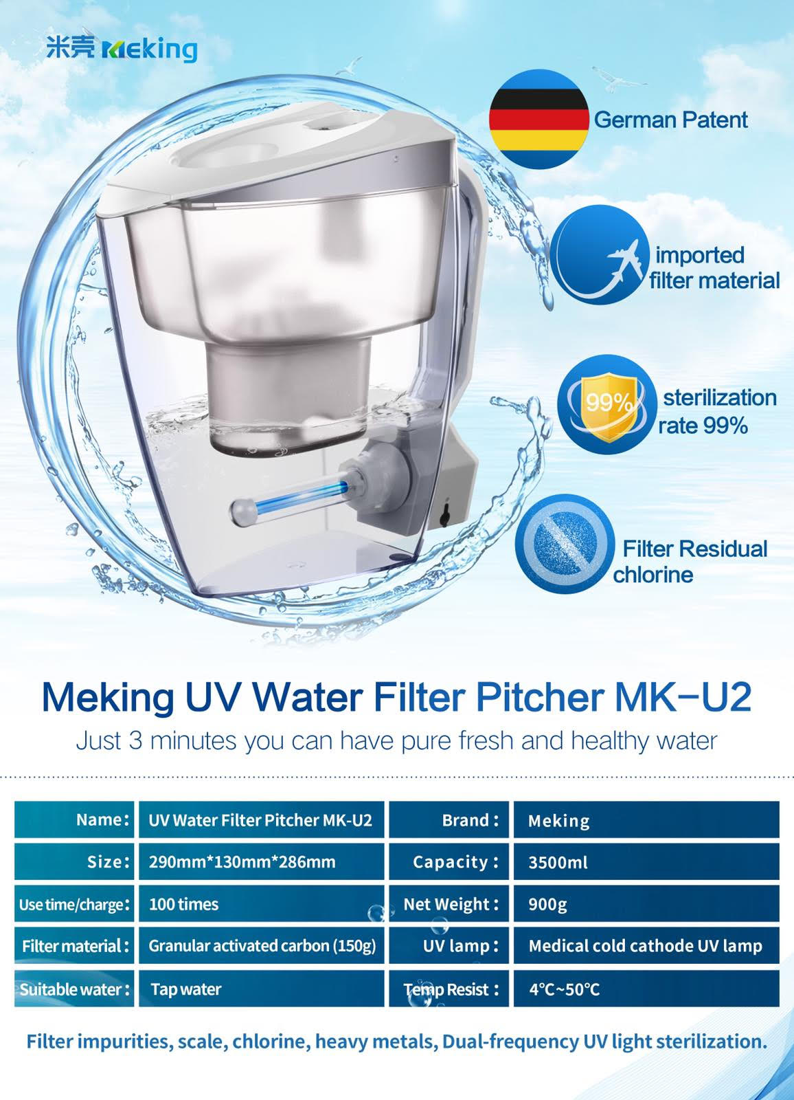 Common Essentials - UVC Water Pitcher (4599846338594)