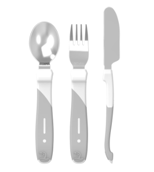 Twistshake - Learn Cutlery Stainless Steel (4528970432546)
