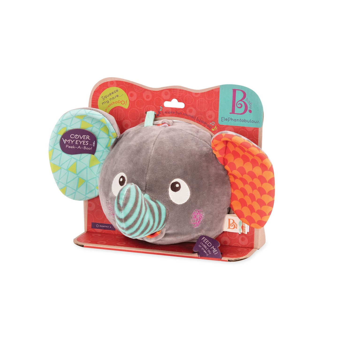 B. Toys - Elephantabulous Funky Fabric Elephant Ball (4539057471522)