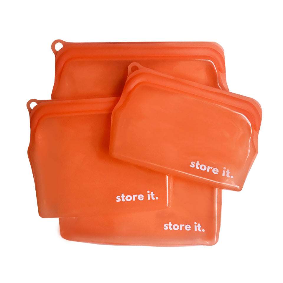 Store It - Platinum Silicone Reusable Storage Bag (4828199682082)