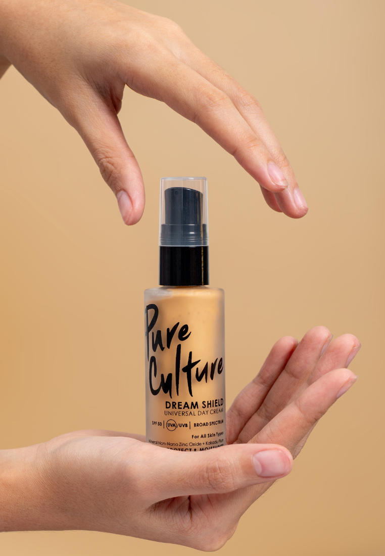Pure Culture Dream Shield Universal Day Cream SPF50 | Face Sunscreen | Zinc Oxide | Sun Protection & Prevention of Dark Spots and Melasma - 30ml (7955571146786)