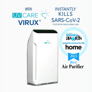 UV Care Super Air Cleaner w/ Medical Grade HEPA Filter & ViruX (7933332095010)