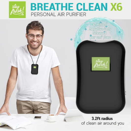 Stayfresh Canada Breathe Clean X6 Personal Air Purifier (7931880308770)